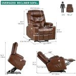 YITAHOME Electric Lift Recliner Chair with Massage