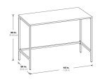 Contempo 42-Inch Ash Desk by OSP Home