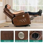 YITAHOME Electric Lift Recliner Chair with Massage
