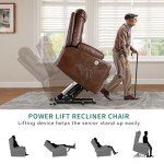 YITAHOME Electric Lift Recliner Chair with Massage
