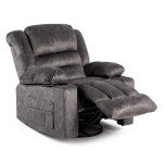 Modern Ergonomic Recliner Chair with 360° Swivel