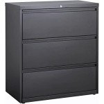 Lorell Charcoal Hanging File Drawer Cabinet