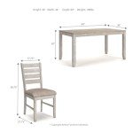 Ashley Skempton Cottage Dining Table Set with Chairs
