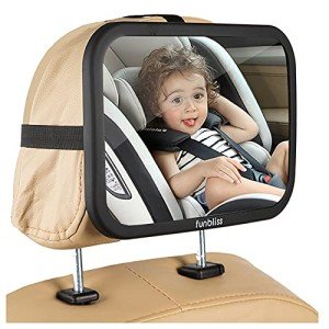 Baby Car Mirror - Super Clear and Shatterproof