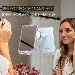 Fogless Shower Mirror with Razor Holder