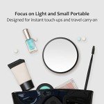 Compact 30X Suction Cup Magnifying Mirror Set