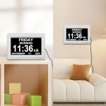7-Inch Digital Alarm Clock for Seniors