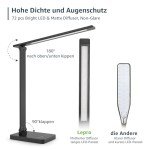 Adjustable LED Desk Lamp with Touch Control