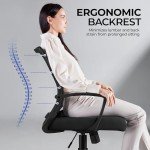 Ergonomic Black Mesh Office Desk Chair