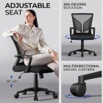 Ergonomic Black Mesh Office Desk Chair
