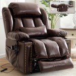 Dual Motor Power Lift Recliner with Massage and Heat