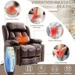 Dual Motor Power Lift Recliner with Massage and Heat