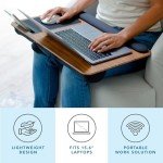 Lapgear Espresso Woodgrain Home Office Lap Desk
