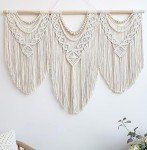 Large Boho Macrame Wall Hanging for Living Room