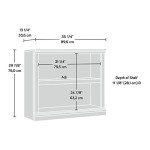 2-Shelf Bookcase in Washington Cherry Finish