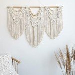 Large Boho Macrame Wall Hanging for Living Room