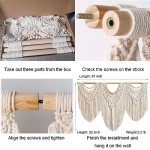 Large Boho Macrame Wall Hanging for Living Room