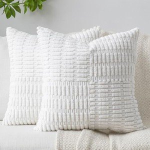 Boho Stripe Decorative Pillow Covers - Set of 2