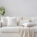 Boho Stripe Decorative Pillow Covers - Set of 2