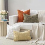 Boho Stripe Decorative Pillow Covers - Set of 2