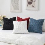 Boho Stripe Decorative Pillow Covers - Set of 2