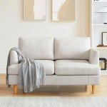Busaurus 56" Loveseat Sofa for Small Spaces