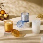 Violet Amber Fall Scented Soy Candle 15.87oz