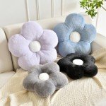 Soft Flower-Shaped Pillows for Home Decor