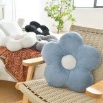 Soft Flower-Shaped Pillows for Home Decor