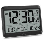Large Display Battery Operated Digital Atomic Clock