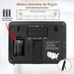 Large Display Battery Operated Digital Atomic Clock