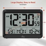 Large Display Battery Operated Digital Atomic Clock