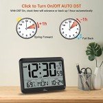 Large Display Battery Operated Digital Atomic Clock