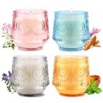 4 Pack Luxury Scented Candles Gift Set