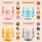 4 Pack Luxury Scented Candles Gift Set