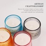 4 Pack Luxury Scented Candles Gift Set
