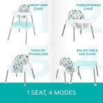 4-in-1 Eat & Grow Convertible High Chair