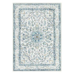 Lahome Vintage Boho Blue 5x7 Area Rug