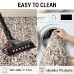 KUTA Vintage Floral 2x3 Washable Rug