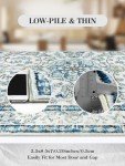 Lahome Vintage Boho Blue 5x7 Area Rug