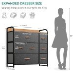 YITAHOME 7-Drawer Storage Tower Organizer Unit