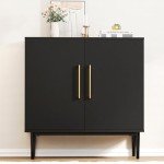 Modern Black Storage Cabinet for Any Room