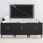 Modern Black Storage Cabinet for Any Room
