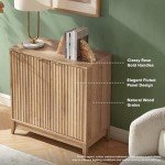Brooklyn Modern Farmhouse Storage Cabinet Set of 2