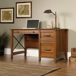 Carson Forge Rustic Computer Desk in Washington Cherry