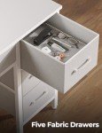Seventable 47" Computer Desk with Power & LED