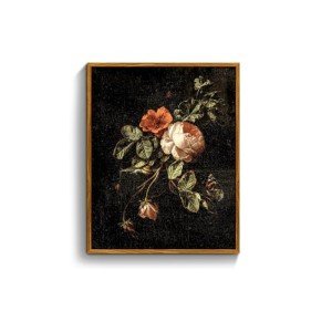 Vintage Botanical Canvas Prints - Floral Wall Art
