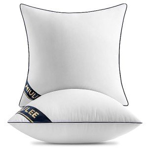 MIULEE 18x18 Premium Pillow Inserts - Set of 2