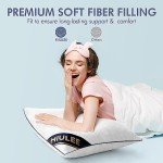 MIULEE 18x18 Premium Pillow Inserts - Set of 2
