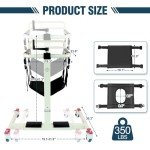 Lightweight Patient Lift Transfer Chair for Seniors